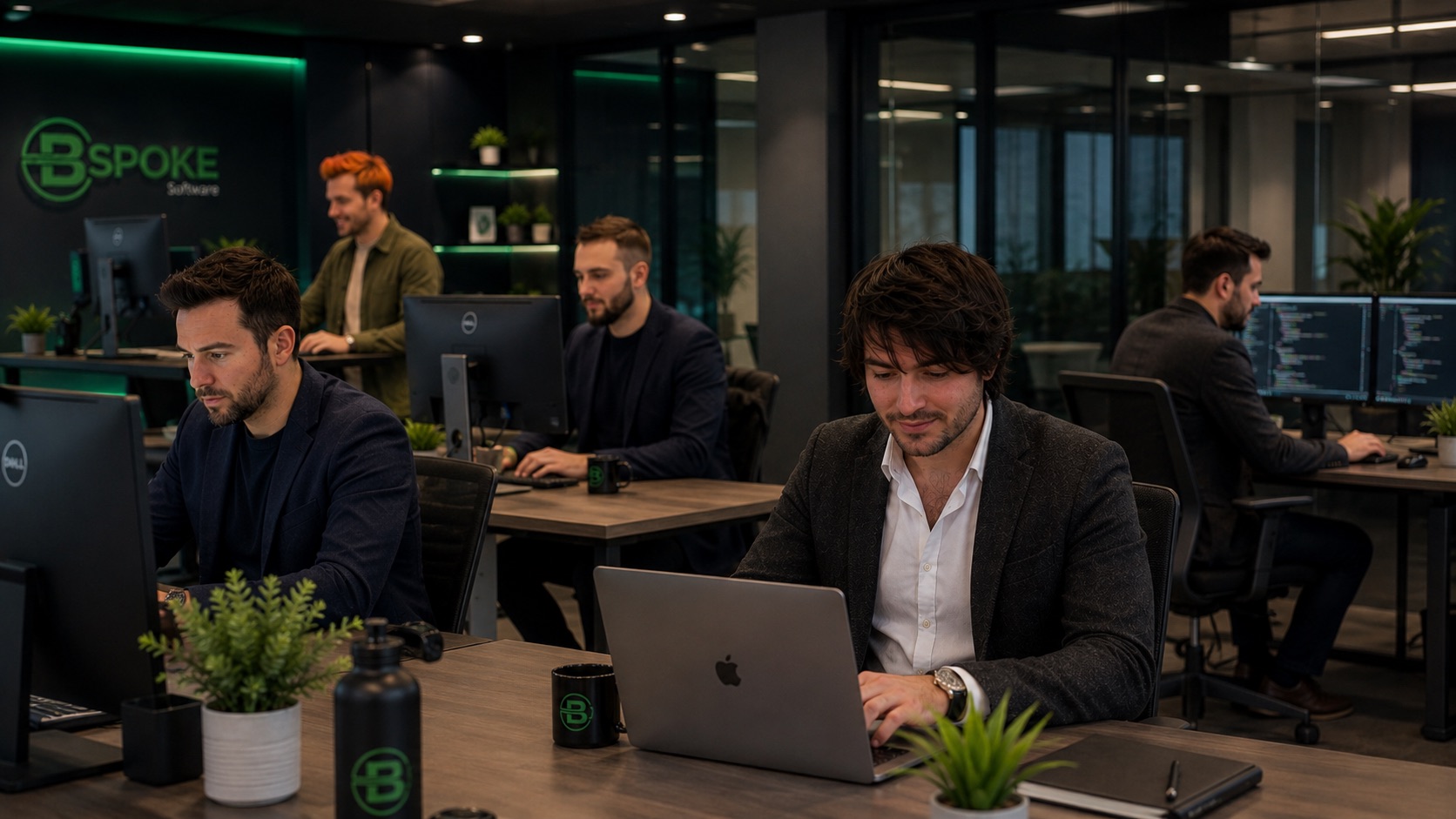 BSPOKE developers at work