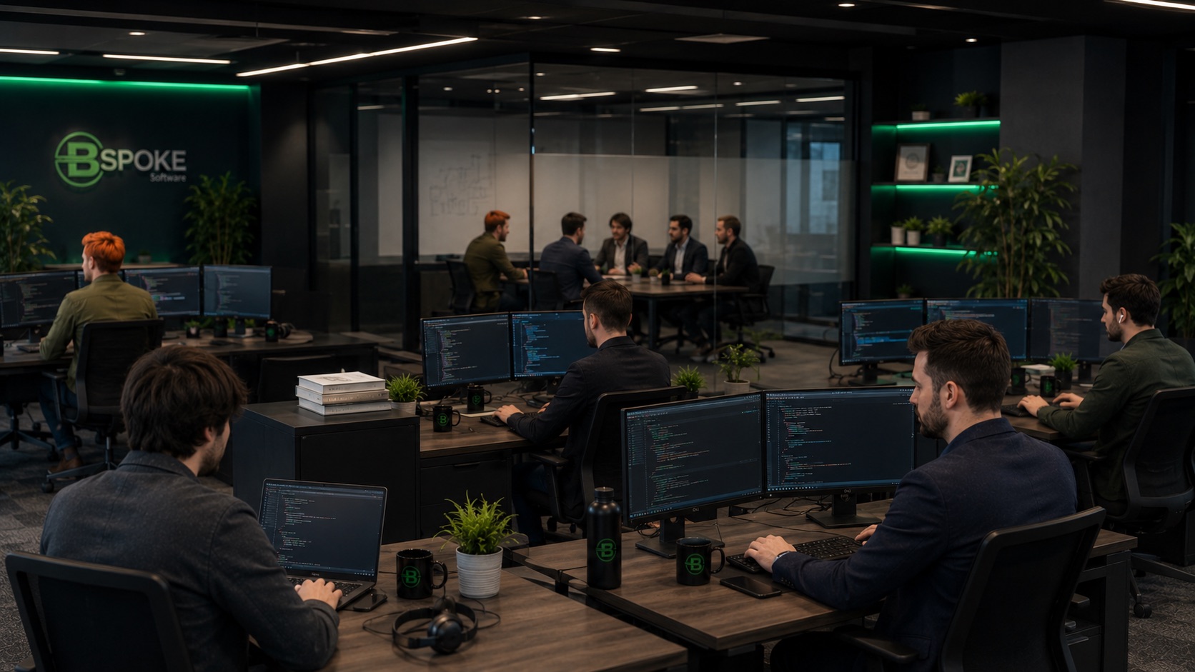 BSPOKE development team at work